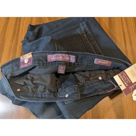 đNWTâWomen'sâGloria VanderbiltâAmandaâClassicâRiseâTaperedâLegâJeans - Picture 6 of 6